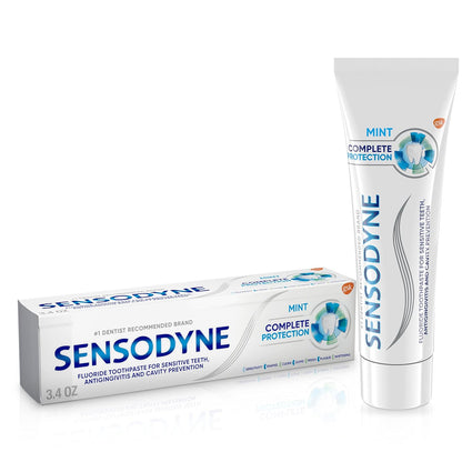 Sensodyne Complete Protection Sensitive Toothpaste for Sensitive Teeth - 3.4oz