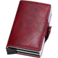 Card Holder, Men Credit Card Holder, Slim Card Case Front Pocket Anti-theft-RFID Auto Pop up Travel Thin Wallets for Men