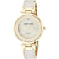 Anne Klein Women's Genuine Diamond Dial Bangle Watch