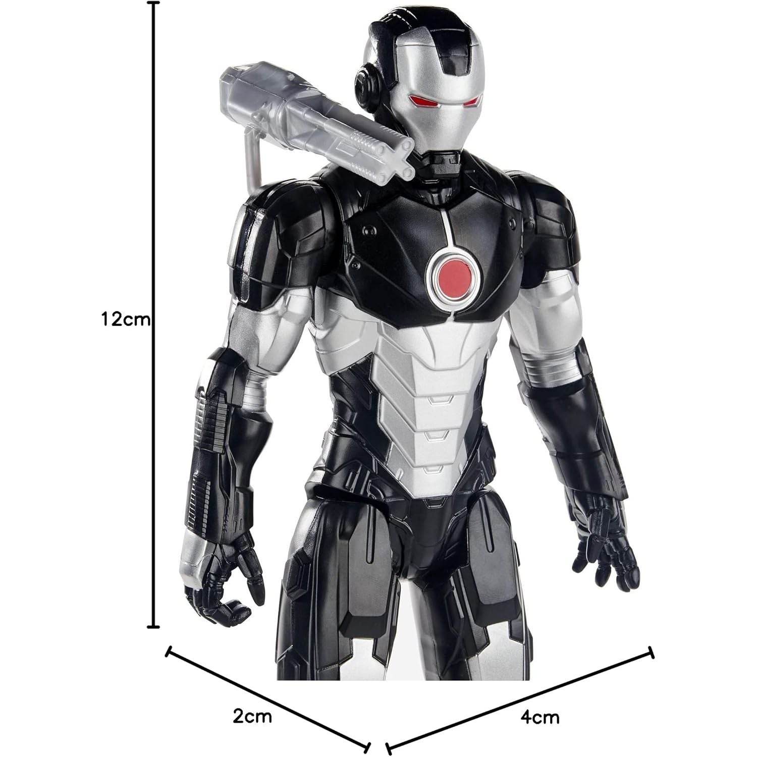 Avengers Titan Hero Series Blast Gear Marvel’s War Machine Action Figure, 12-Inch Toy, Inspired by The Marvel Universe, for Kids Ages 4 and Up - My Store