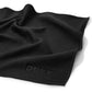 Sweat Absorbing Handkerchiefs - The Original Pocket-Sized Sweat Towels - Quick-Dry Microfiber Sweat Rags for Face, Hands, & Body - Men & Women - Gym, Sports, and Work (Black: 5 Pack)