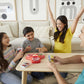 Buy now UNO Triple Play Card Game with Card-Holder Unit with Lights & Sounds & 112 Cards, Kid, Teen & Adult Game Night Gift Ages 7 Years & Older, HCC21 at indiglob india