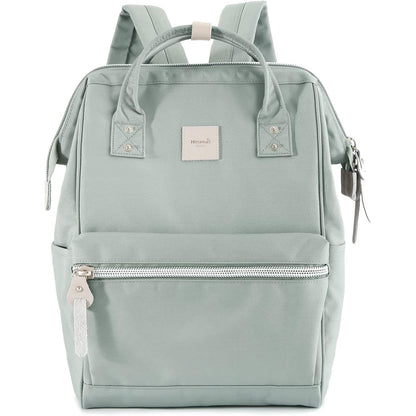 Himawari Laptop Backpack for Women & Men - Travel & Business Backpack With USB Charging Port, Water Resistant, College & Doctor Bag (Light Blue, Regular)