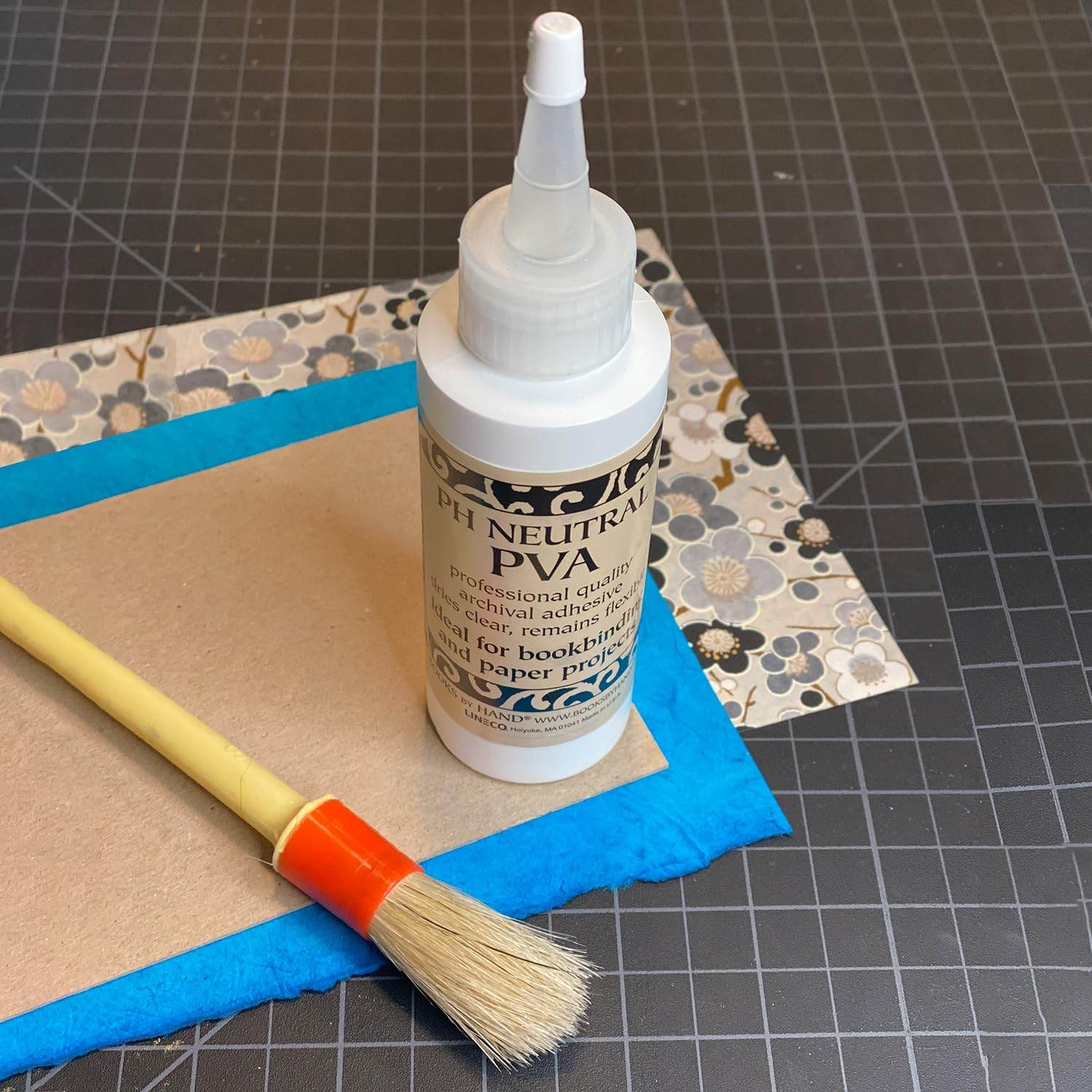 Books By Hand, PH Neutral PVA Adhesive, Archival Quality and Acid-Free, Dries Clear - 8 Ounce - My Store