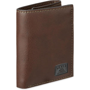 Levi's Men's Trifold Wallet-Sleek and Slim Includes Id Window and Credit Card Holder