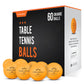 Buy now PRO-SPIN Ping Pong Balls - 3-Star Premium Orange Table Tennis Balls | High-Performance 40+ ABS Professional Quality | Ultimate Durability for Indoor & Outdoor Ping Pong Tables Pack of 60 at indiglob india