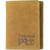 Timberland PRO Men's Leather Trifold Wallet with ID Window, Black/Bullard, One Size - Wheat/Pullman