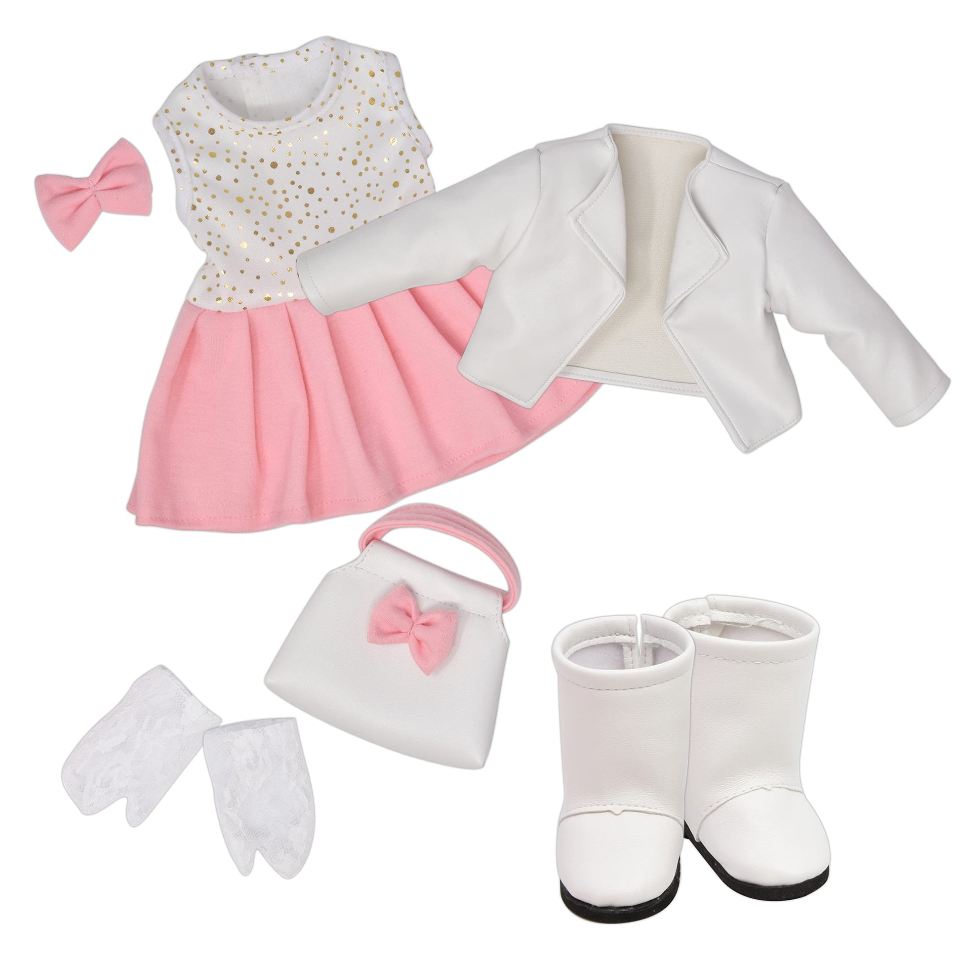 Buy now Gift Boutique 18 Inch Girl Doll, Fashion Doll with Fine Brown Hair for Styling Clothes Shoes and Accessories Princess Doll for Girls and Kids at indiglob india