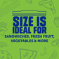Buy now Ziploc Sandwich and Snack Bags with EasyGuide Texture, Plastic Storage Bags with Grip 'n Seal Technology, 270 Bags Total at indiglob india