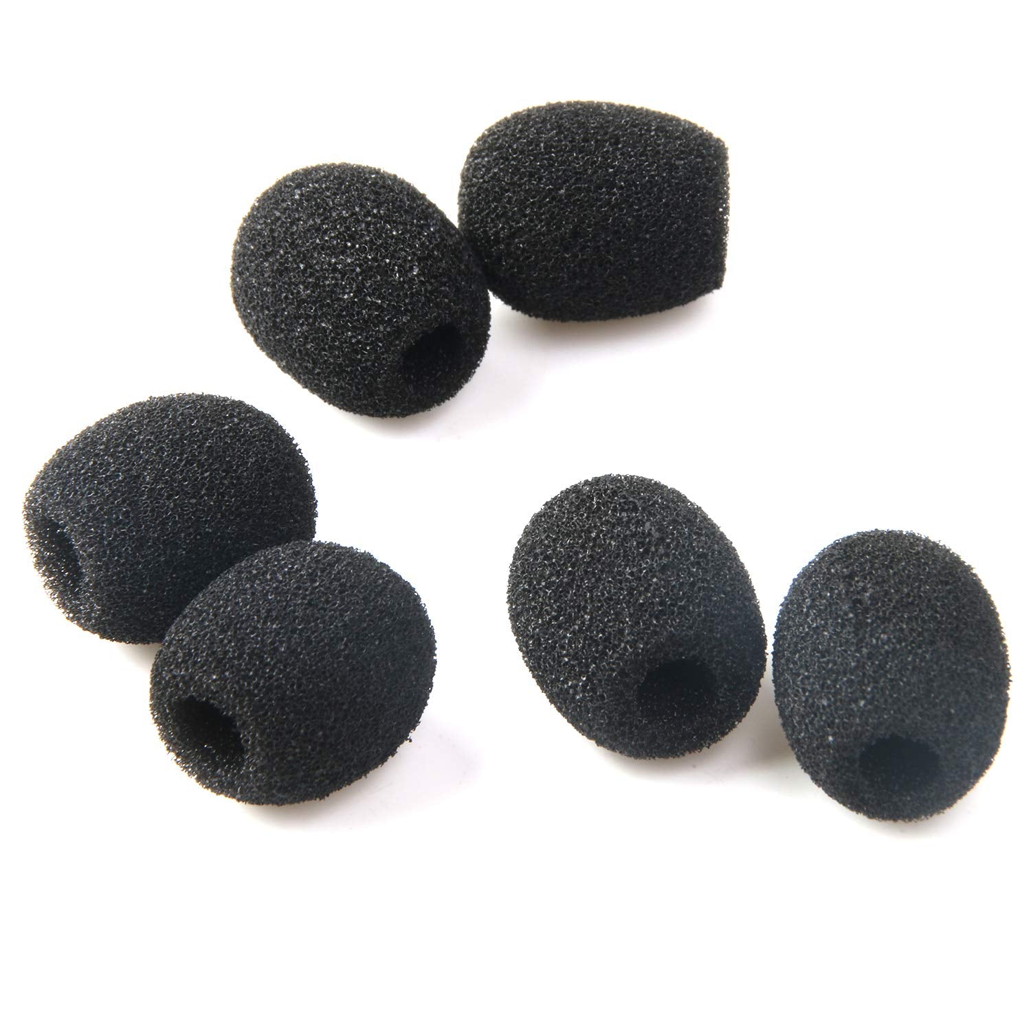 Buy now AUGSUN 18Pcs Lapel Microphone Clips Replacement Kit, 6Pcs Lavalier Mic Clips Metal Tie Clips Lavalier Microphone Clips, 6Pcs Windscreen Foam Cover and 6Pcs Plastic Wire Clips at indiglob india
