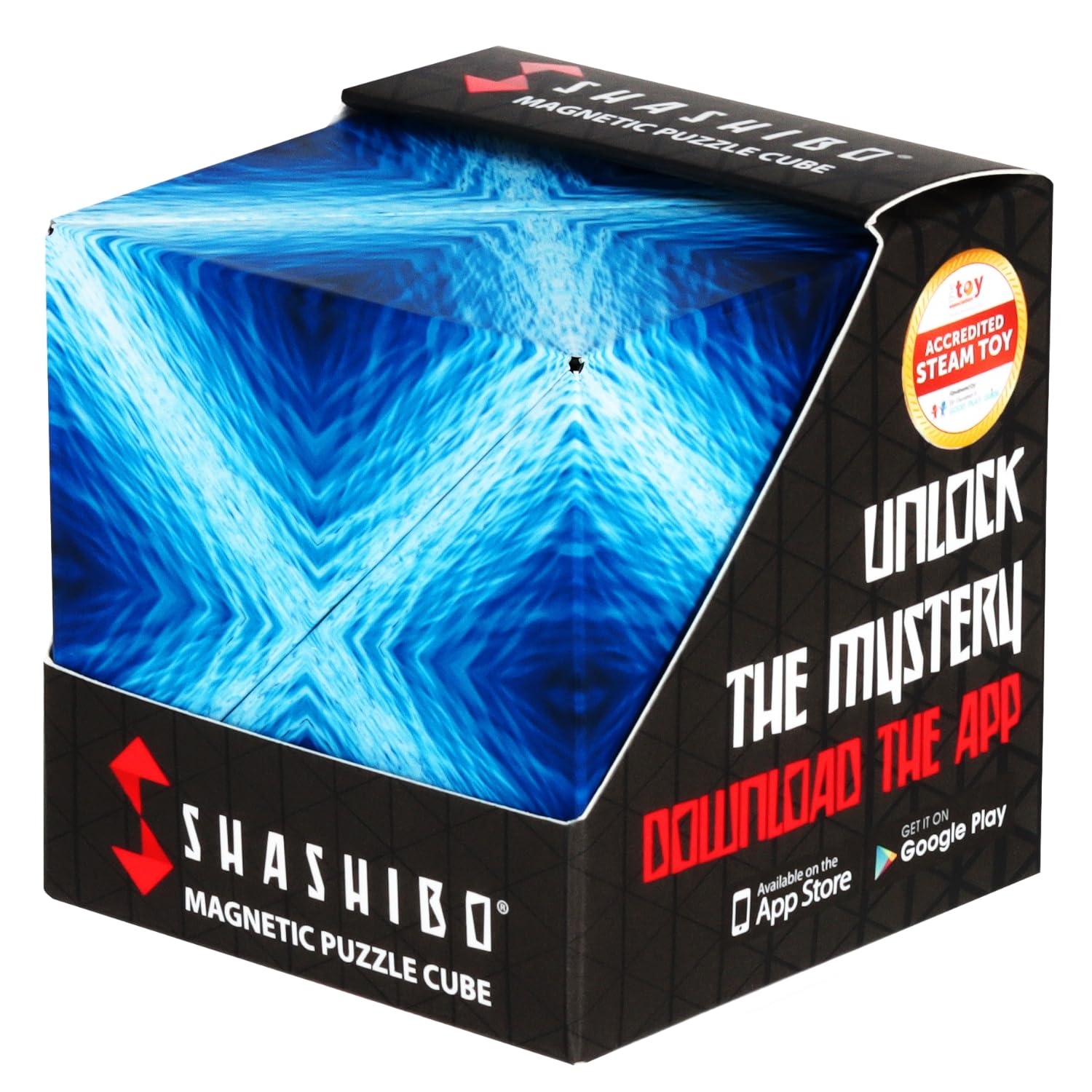 Buy now Shashibo Shape Shifting Box - Award-Winning Fidget Toy w/ 36 Rare Earth Magnets - Fidget Cube Transforms Into Over 100 Shapes, Sensory Toy Gift for Kids, Teens, and Adults (Undersea) at indiglob india