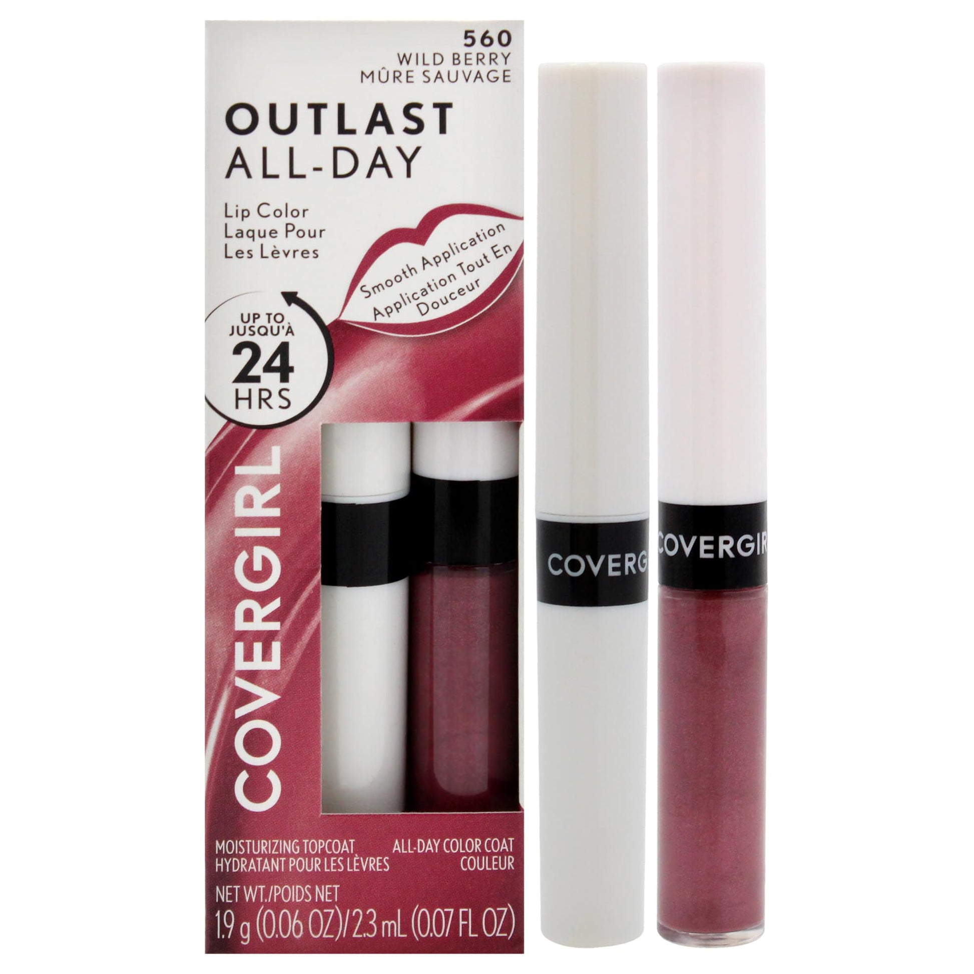 Buy now COVERGIRL Outlast All-Day Lip Color With Topcoat, Red Hot at indiglob india