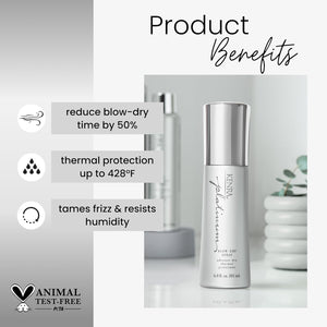 Kenra Platinum Blow-Dry Spray | Time-Saving Heat Protectant | Detangles, Smooths, and Softens | Eliminates Frizz & Resists Humidity | Medium To Coarse Hair