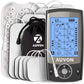 AUVON Dual Channel TENS Unit Muscle Stimulator Machine with 20 Modes, 2" and 2"x4" TENS Unit Electrode Pads