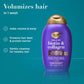 Buy now OGX Thick & Full + Biotin & Collagen Volumizing Shampoo, Nutrient-Infused Hair Shampoo with Vitamin B7 Biotin Gives Hair Volume & Body for 72+ Hours, Sulfate-Free Surfactants, 13 fl. oz at indiglob india