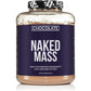 NAKED Mass - Natural Weight Gainer Protein Powder - 8 LB Bulk, GMO Free, Gluten Free & Soy Free. No Artificial Ingredients - 1,250 Calories per Serving