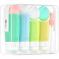 Morfone 16 Pack Travel Bottles Set for Toiletries, TSA Approved Travel Containers Leak Proof Silicone Squeezable Travel Accessories 2oz 3oz for Shampoo Conditioner Lotion Body Wash (BPA Free)