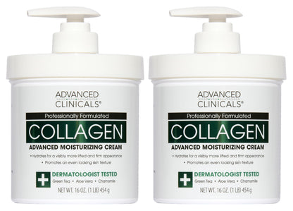 Buy now Advanced Clinicals Manuka Honey Body Cream For Women & Men | Body Butter Lotion For Extremely Dry Skin | Collagen Cream | Skincare Moisturizer Hydrating Balm Improves Look Of Aging Skin, 16 Ounce 5 - Collagen Skin Rescue Body Cream 16 Ounce (Pack of 2) at indiglob india