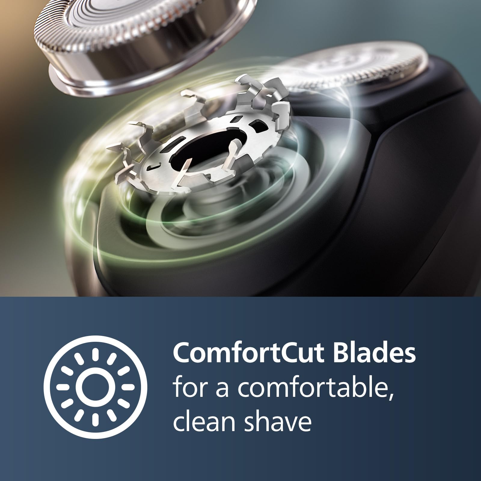 Buy now Philips Norelco Shaver 2400 Series, Wet and Dry Electric Shaver, Pop-up Trimmer, P-Cap, Deep Black, Model X3001/90 at indiglob india