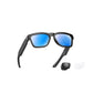Buy now OhO Smart Glasses, Audio Glasses With Bluetooth Speaker,Reading Glasses With Voice Control and Open Ear,(Men/Women) Black Frame-blue Lens (Color) at indiglob india