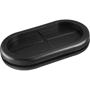 Buy now MECCANIXITY Rubber Grommet Mount Size 60 x 30 mm Oval Double-Sided for Wire Protection Pack of 6 at indiglob india