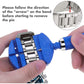Cridoz Watch Link Removal Tool Kit - Replacement Pins and Pin Punches for Bracelet Sizing, Strap Adjustment and Repair