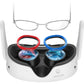 AMVR Glasses Spacer Compatible with Oculus Quest 3S/Quest 2/Rift S Accessories, Soft Silicone Anti-Scratch Ring, Protect VR Lens and Prescription Glasses from scratchings（Not Compatible with Quest 3）