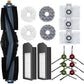 DEEBOT X1 Series Replacement Accessories Set Fit for ECOVACS X1 Omni / X1 TURBO Robot Vacuum Include 1 Main Brush 6 Side Brushes 2 Filter 4 Mop Pads 3 Dust bag Parts