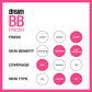 Maybelline Dream Fresh Skin Hydrating BB cream, 8-in-1 Skin Perfecting Beauty Balm with Broad Spectrum SPF 30, Sheer Tint Coverage, Oil-Free, Light/Medium, 1 Fl Oz