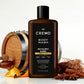 Cremo Body Wash Men, An Elevated Blend with Notes of Kentucky Bourbon, Smoked Vetiver and American Oak, 16 Fl Oz