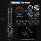 Buy now Goreit Super Bright LED Flashlight - 30W Output for 20000 Lumens & 3937ft Beam, USB-C Rechargeable with 12H Runtime, IP67 Waterproof Powerful Handheld Linternas for Home, Camping, Hiking, Emergency at indiglob india