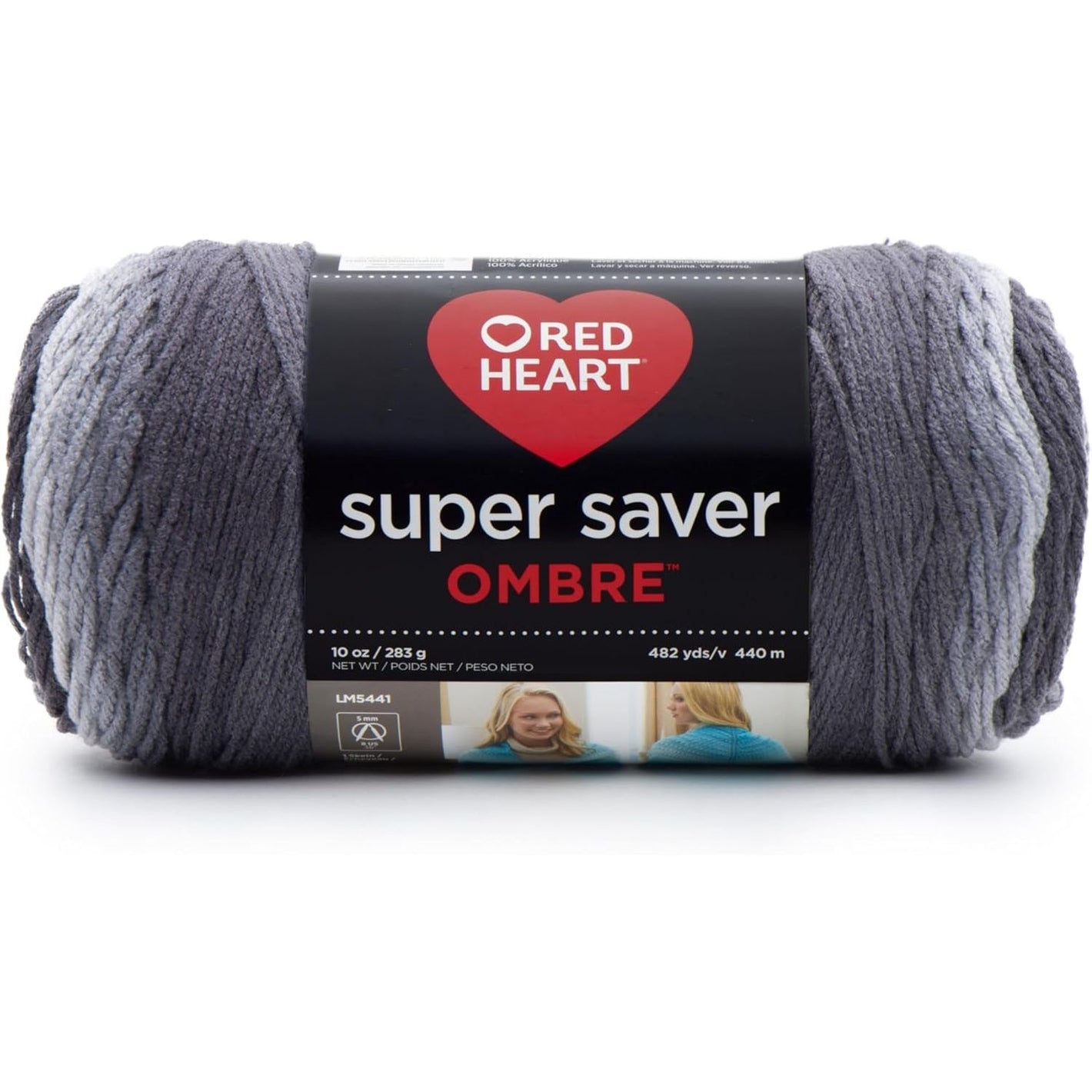 Buy now RED HEART E305.3964 Super Saver Ombre Yarn, Polo at indiglob india