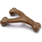 Benebone Wishbone Durable Dog Chew Toy for Aggressive Chewers, Real Bacon, Made in USA, Medium