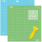HTVRONT Variety Cutting Mat, 2 Pcs Cutting Mat 12x12 Compatible with Cricut Maker 3/Maker 4/Maker/Explore 3/4/Air 2/One Cutting Machine (LightGrip, StandardGrip), Cutting Mats Replacement Accessories