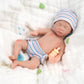 Buy now BABESIDE Miniature Reborn Baby Dolls Aurora - 6-in Full Platinum Silicone Reborn Baby Girl Realistic-Newborn Baby Doll Mini Sleeping Girl Real Life Baby Dolls with Feeding Kit & Gift Box at indiglob india