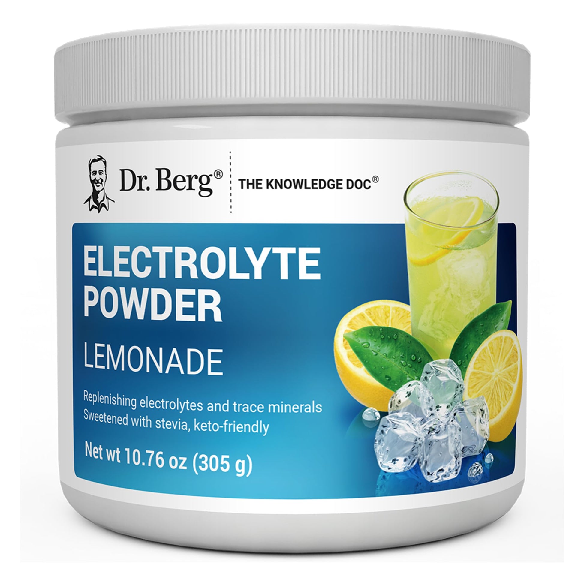 Buy now Dr. Berg Zero Sugar Hydration Keto Electrolyte Powder - Enhanced w/ 1000 mg of Potassium & Real Pink Himalayan Salt (NOT Table Salt) - Raspberry & Lemon Flavor Hydration Drink Supplement - 50 Servings Lemonade - 50 Servings at indiglob india