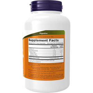 NOW Foods Supplements, Psyllium Husk Caps 500 mg, Non-GMO Project Verified, Natural Soluble Fiber, Intestinal Health*, 200 Veg Capsules