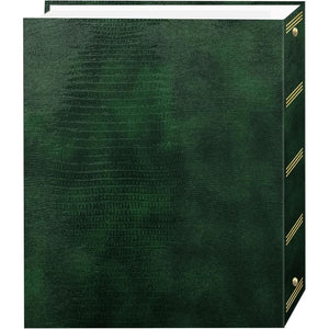 Buy now Magnetic Self-Stick 3-Ring Photo Album 100 Pages (50 Sheets), Hunter Green at indiglob india