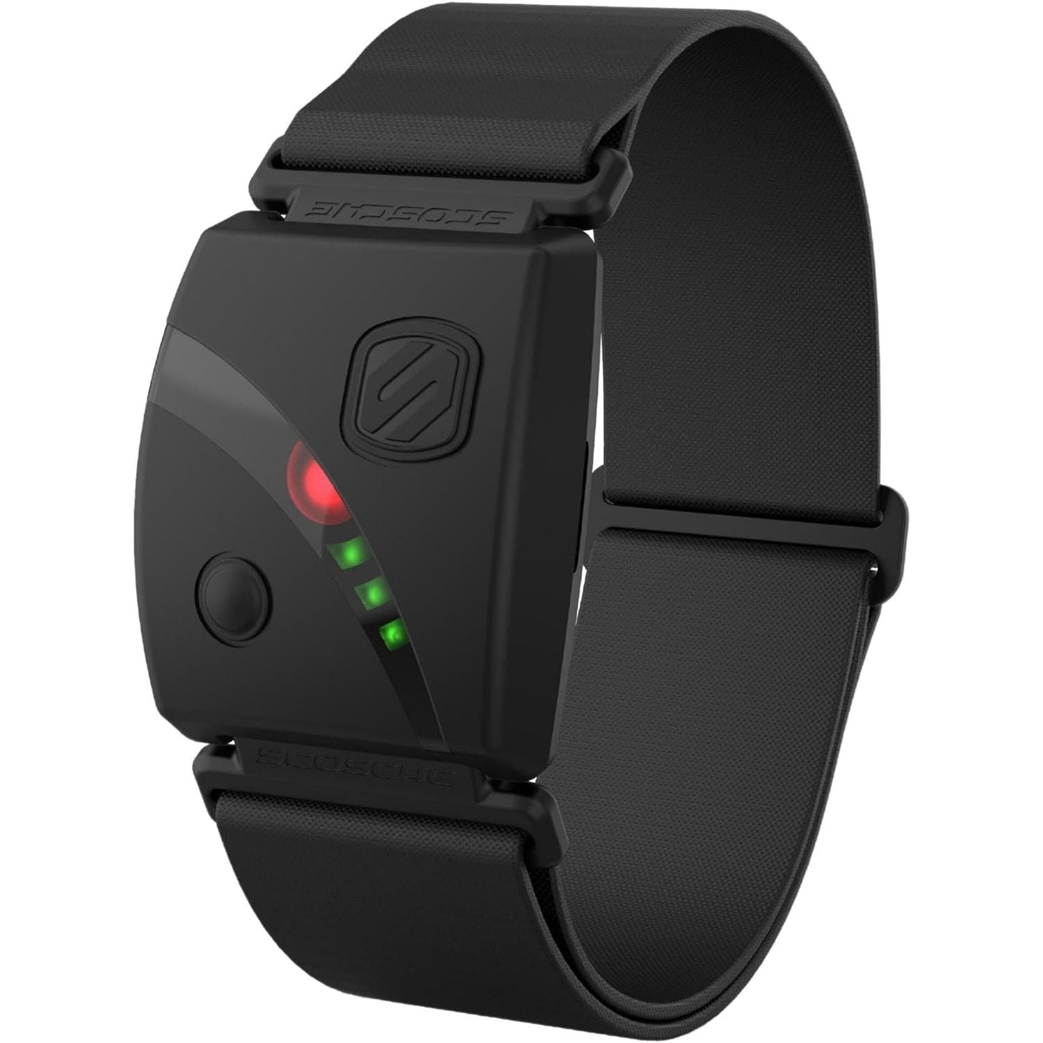 Buy now Scosche Rhythm 24 Heart Rate Monitor Armband - Fitness Armband with Dual Band ANT+ & BLE Bluetooth - Waterproof & Dustproof Accurate Heart Rate Monitors with Built-in Memory for Storing Workout Data at indiglob india
