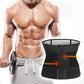Buy now Yamadan Mens Neoprene Sauna Waist Cincher Slimmer Trainer Belt Belly Sweat Wrap Trimmer Workout Bands (Black Waist Trimmer, S) at indiglob india