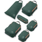 Compression Packing Cubes Set for Travel - Lightweight, Durable Clothes Organizer for Carry-On Luggage and Suitcases by TRIPPED Travel Gear