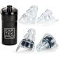 High-Fidelity Concert Earplugs Reusable Noise-Reduction Ear Plugs Set with Two Sizes Included - For Rave, Live Music, Festivals, Marching Bands, Loud Events, Fitness Classes
