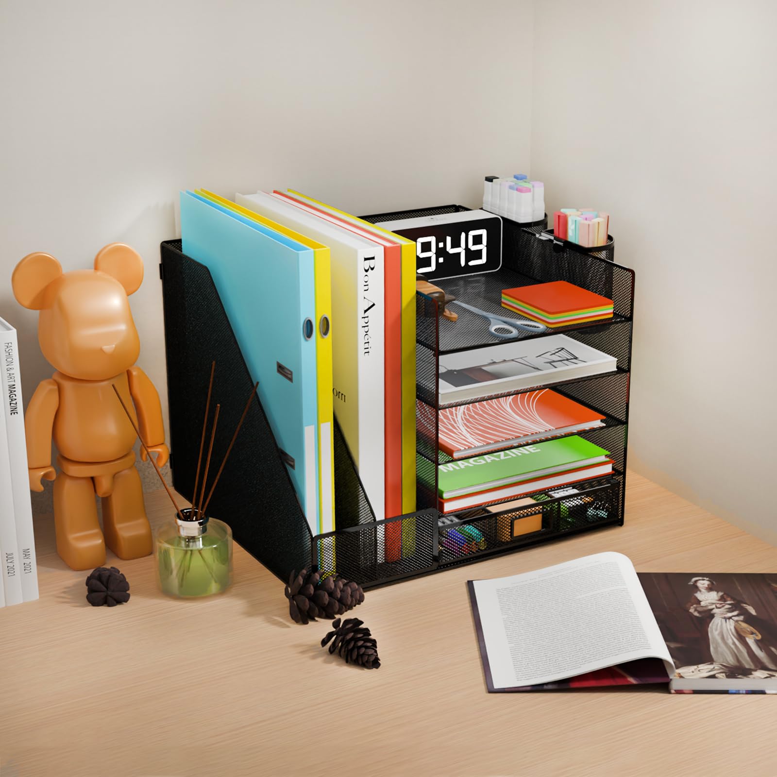 Buy now Desk Organizer with File Holder at indiglob india