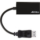 Accell DP to HDMI Adapter - DisplayPort 1.2 to HDMI 2.0 Active Adapter - 4K UHD @60Hz, 3D Resolutions up to 1920x1080@120Hz, Black (B086B-011B) - My Store