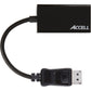 Accell DP to HDMI Adapter - DisplayPort 1.2 to HDMI 2.0 Active Adapter - 4K UHD @60Hz, 3D Resolutions up to 1920x1080@120Hz, Black (B086B-011B)