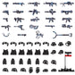 Buy now 83 Pcs Toy Soldiers Figures US Army Battle Toy Set - Weapons Pack Military Weapon Battle Building Blocks Compatible with Major Brand, 3 Years Old and up German Camouflage Weapons at indiglob india