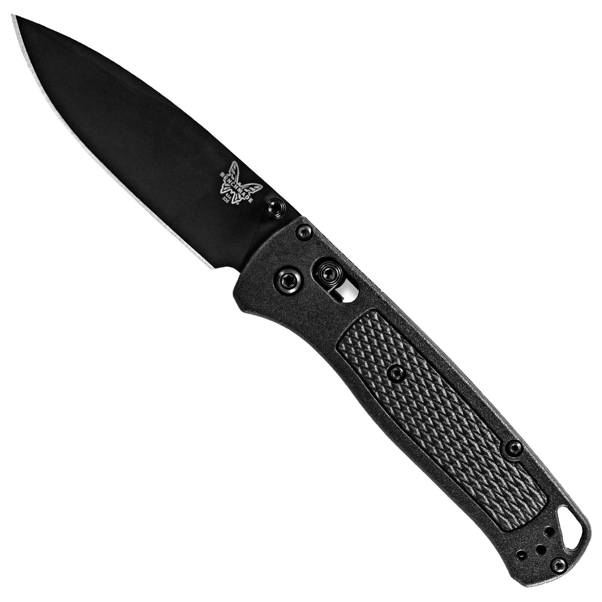 Buy now Benchmade - Bugout Outdoor EDC Folding Knife, Slim, Lightweight, Drop-Point Blade, Carbon Fiber (535BK-2) at indiglob india