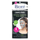 Bioré Charcoal Instant Warming Clay Mask, Cleanse Clogged Pores, 4 Count, with Natural Charcoal, Dermatologist Tested