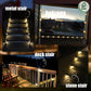 Buy now SOLPEX Solar Deck Lights Outdoor 16 Pack, Solar Step Lights Waterproof Led Solar lights for Outdoor Stairs, Step , Fence, Yard, Patio, and Pathway(Warm White) at indiglob india