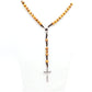 Olive Wood Rosary - Bethlehem Holy Soil, Christian Gift from Jerusalem
